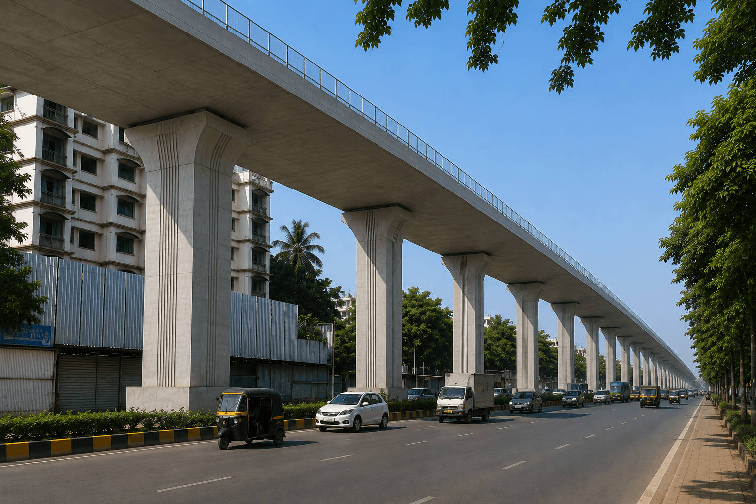 Aspect Infrastructure landmark bridge and urban corridor project