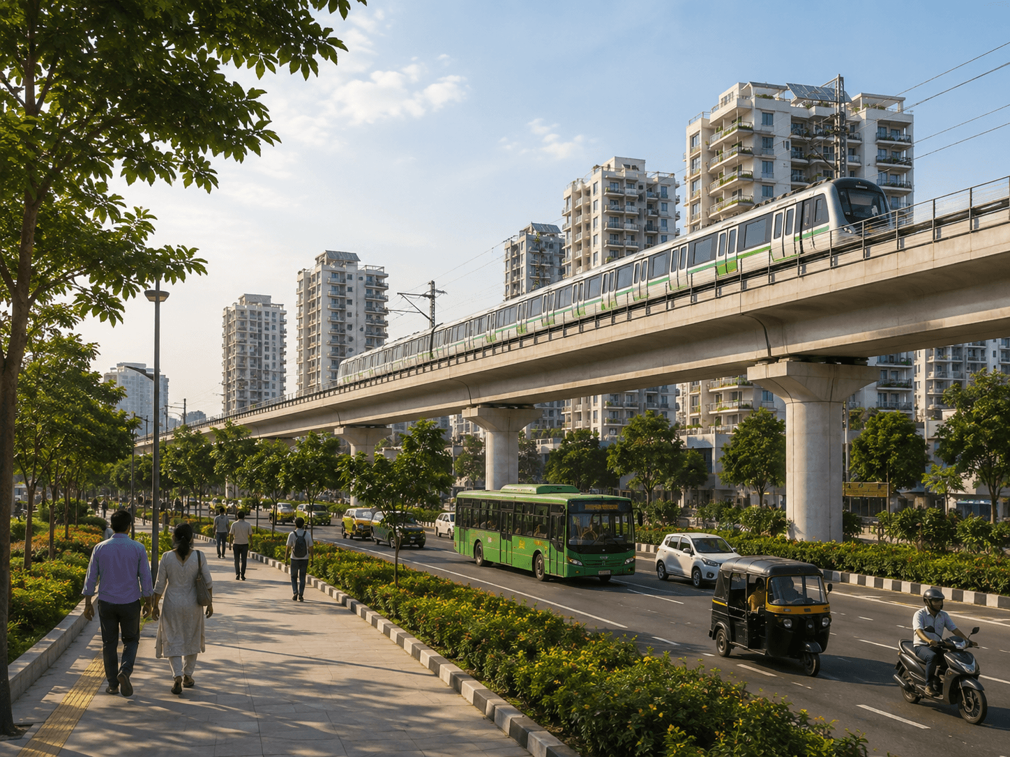 Aspect Infrastructure sustainable smart city master planning and green urban development
