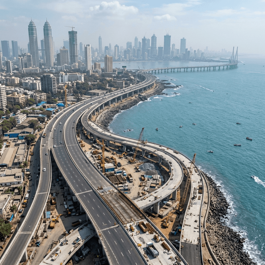 Aspect Infrastructure Mumbai coastal road civil construction engineering
